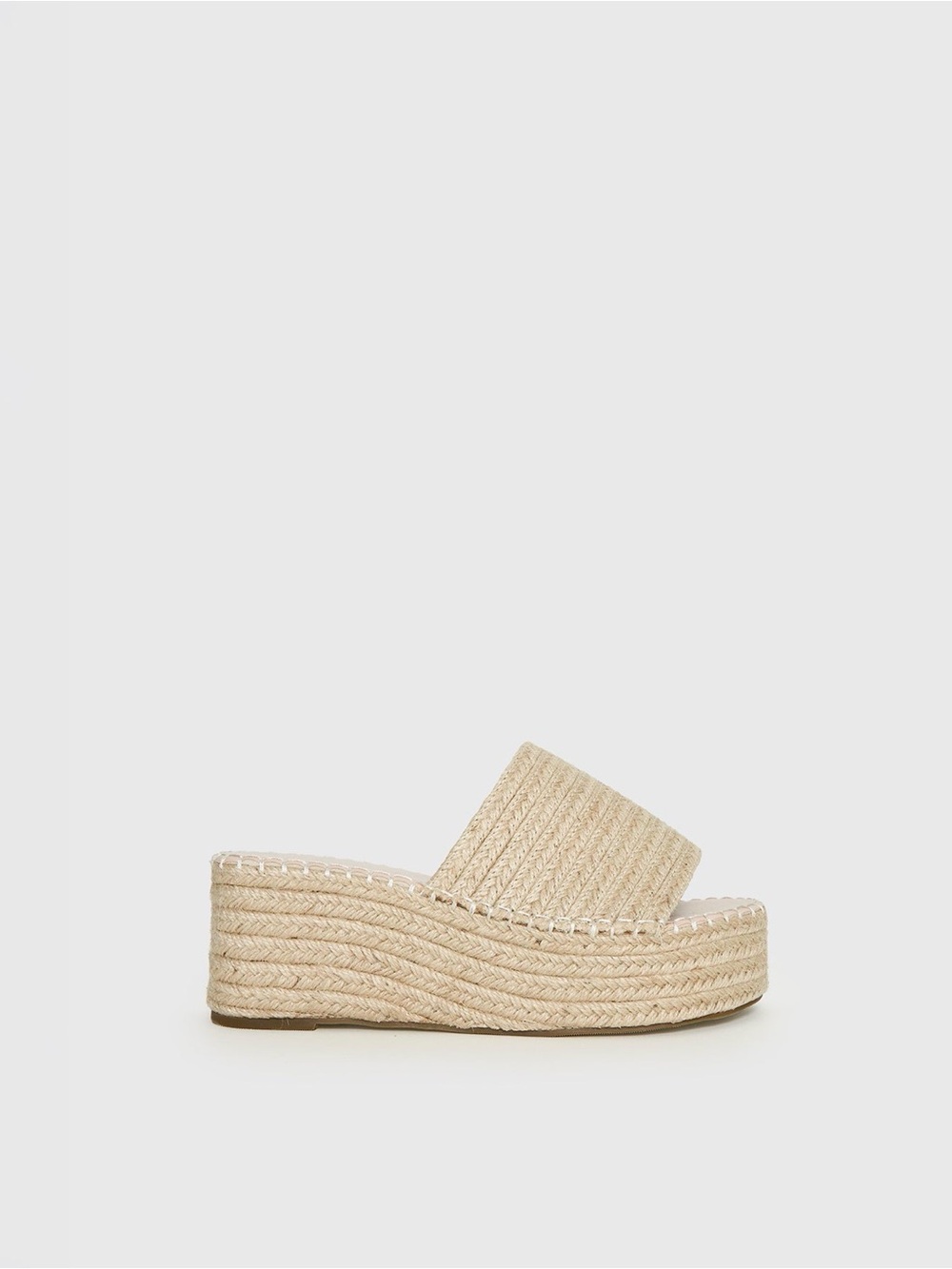 Princess Polly Barbados Platform Sandals Natural - Picture 2 of 9